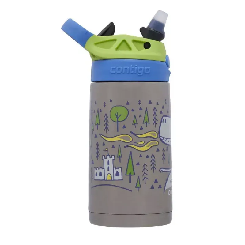 Gourdes-Contigo EASY CLEAN Gourde à eau isotherme pour enfant Autospout 380 ml Dragon