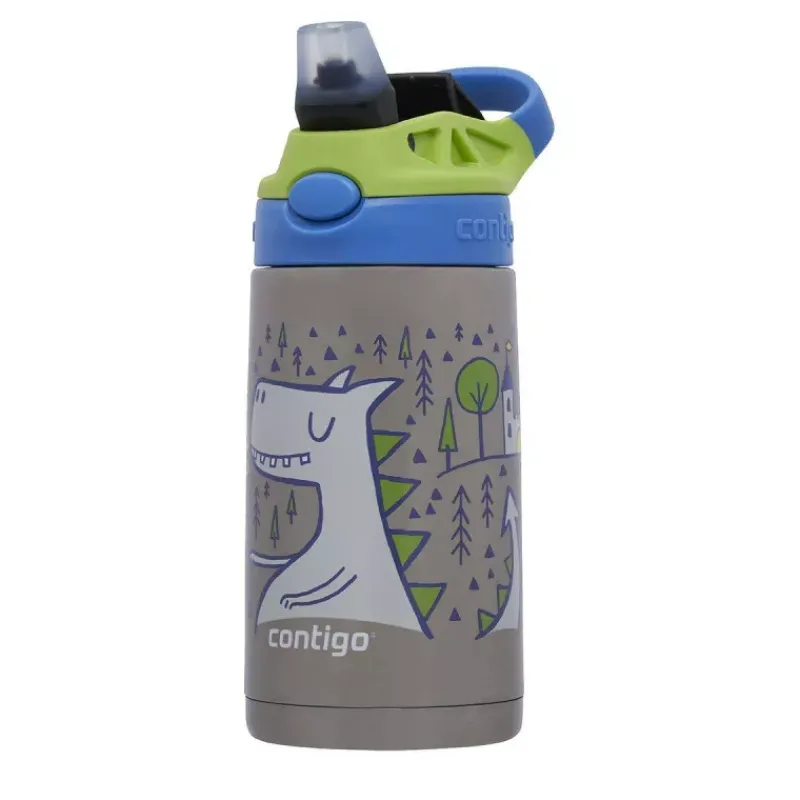Gourdes-Contigo EASY CLEAN Gourde à eau isotherme pour enfant Autospout 380 ml Dragon