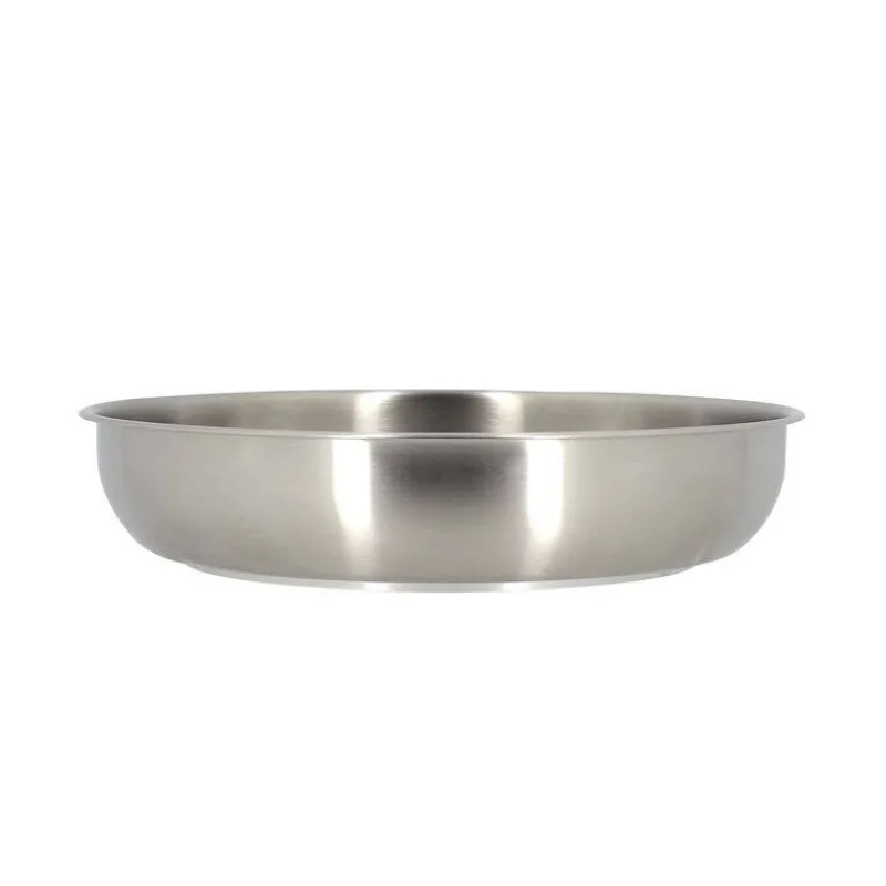 Sauteuses En Inox | Sauteuses Amovibles-OGO EASY CLIP Poêle Creuse Sauteuse Inox amovilble D24 cm