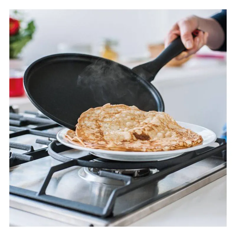 Crêpes | Poêles Avec Revêtement Anti-adhérent-BEKA ENERGY Poêle à Crêpes Crêpière Fonte Aluminium revêtement céramique D25