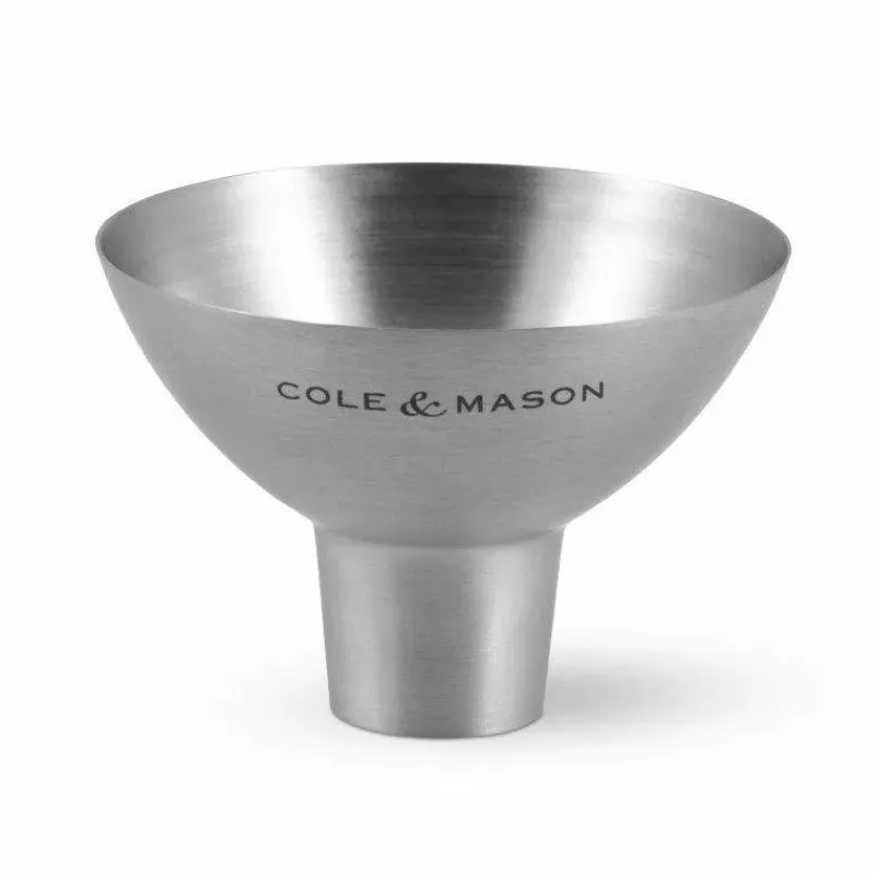 Entonnoirs | Ustensiles-COLE&MASON Entonnoir de remplissage pour moulin EPICES Inox