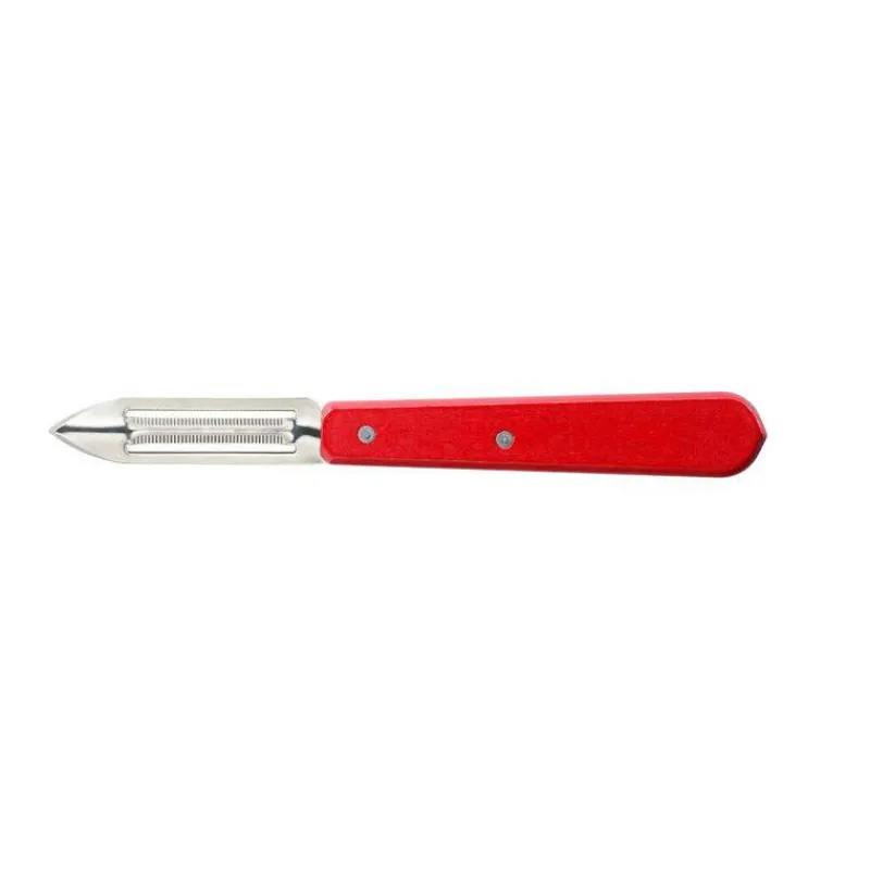 Economes Et Eplucheurs-OPINEL Eplucheur Microdenté Peaux fines N°115   Rouge