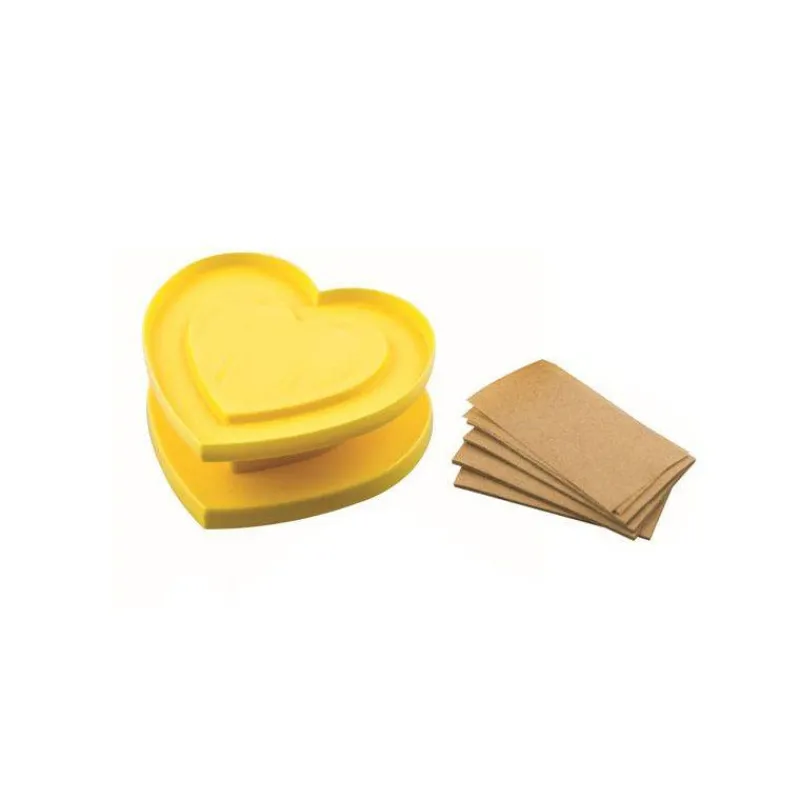 Moules Silikomart | Moules À Gâteaux Silicone-SilikoMart FOR YOU Kit Emporte pièces biscuit coeur avec message  SC