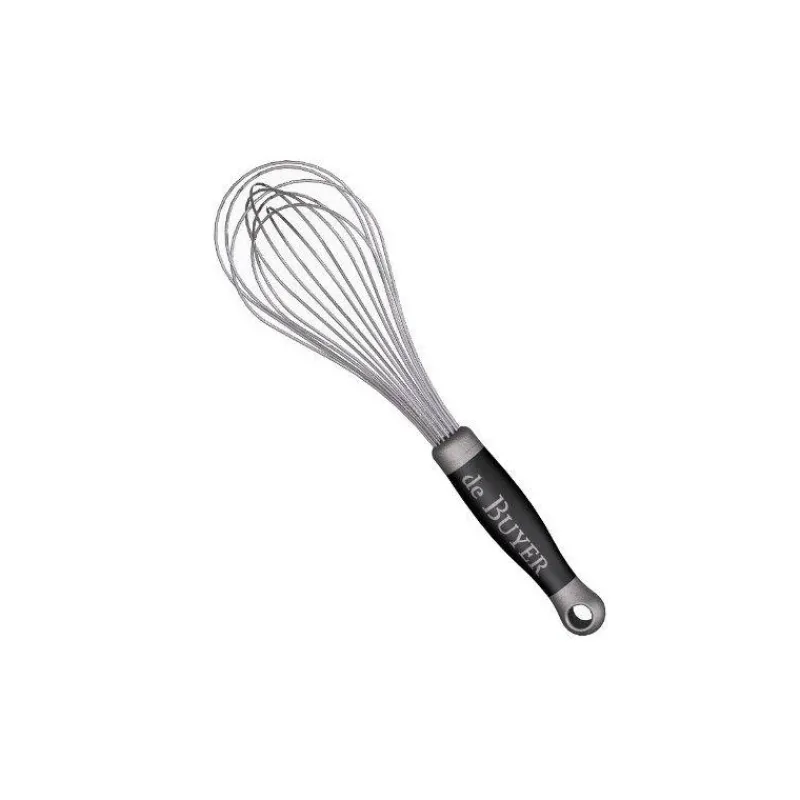 Fouets Pour La Cuisson | Fouets-De Buyer Fouet professionnel fils Inox manche soft touch 25 cm