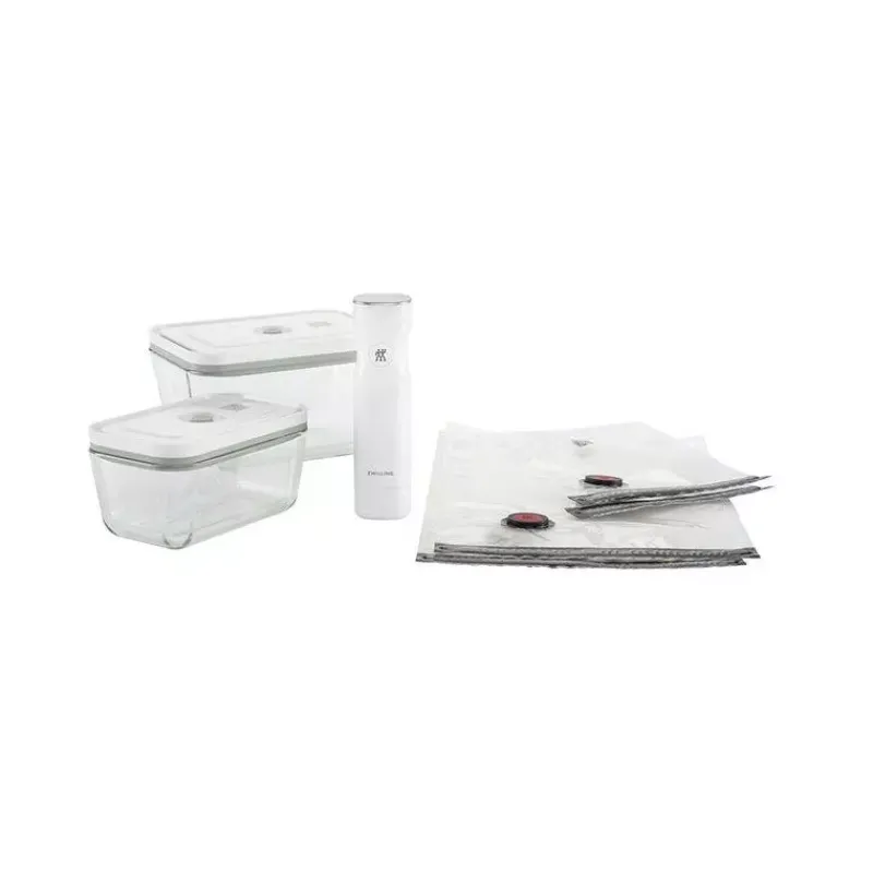 Conservation Sous-vide | Conservation Sous-vide Fresh & Save-ZWILLING FRESH & SAVE Appareil électrique sous vide Set boites en verre et sacs