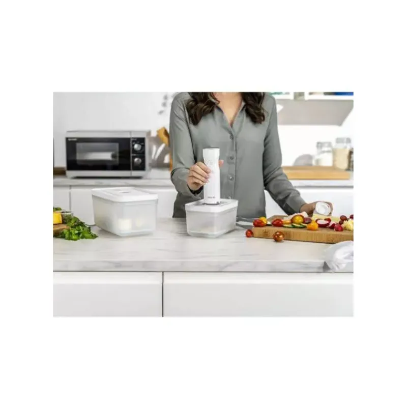 Machines Sous Vide-ZWILLING FRESH & SAVE Appareil électrique sous vide Set boites plastique et sacs