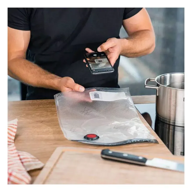 Conservation Sous-vide Fresh & Save | Conservation Sous-vide-ZWILLING FRESH & SAVE Boite de 10 sacs sous-vide Taille S