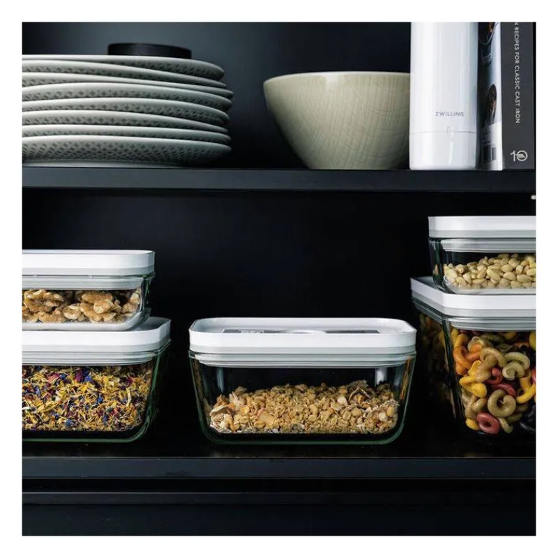 Conservation Sous-vide Fresh & Save | Conservation Sous-vide-ZWILLING FRESH & SAVE Boite en verre sous-vide Taille L 2 L