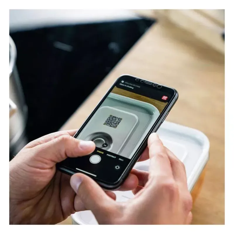 Conservation Sous-vide Fresh & Save | Conservation Sous-vide-ZWILLING FRESH & SAVE Boite en verre sous-vide Taille S 0.4 L