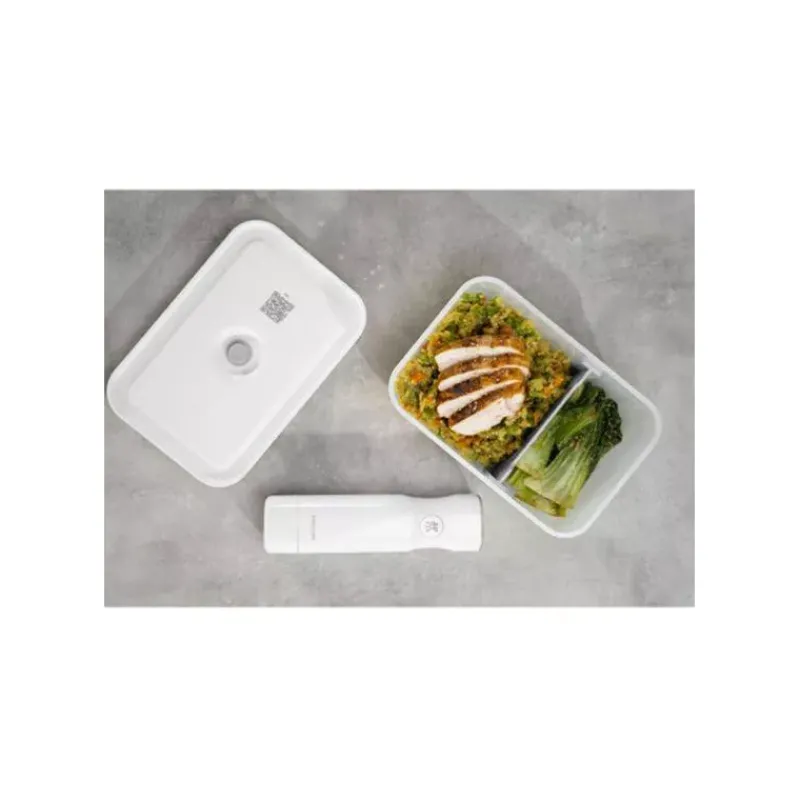 Lunch Box-ZWILLING FRESH & SAVE Boîte Lunch Box Plastique sous-vide Taille L Haute 1,6 L