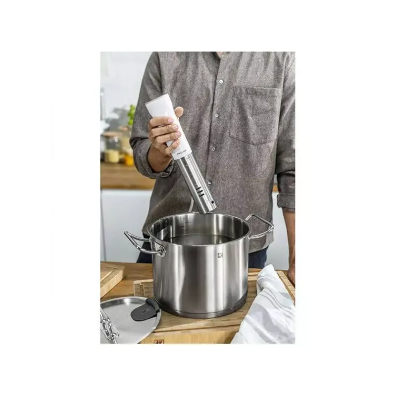 Machines Sous Vide-ZWILLING FRESH & SAVE Set de démarrage Pompe mise sous vide et Thermoplongeur avec sacs SC