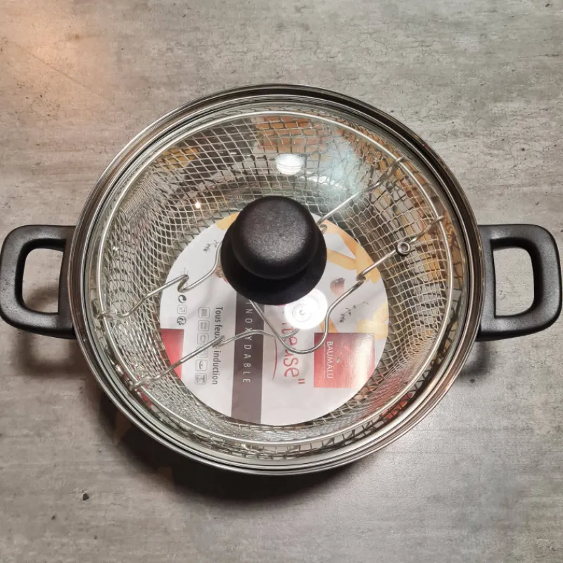 Friteuses Traditionnelle | Bassines À Frites-BAUMALU Friteuse inox D26