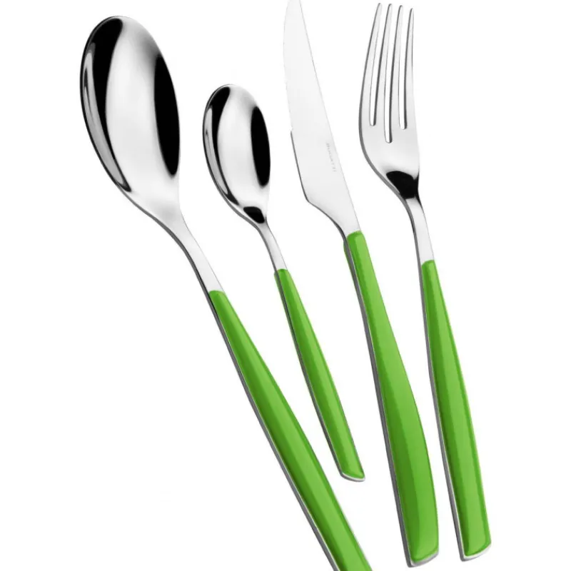 Couteaux-BUGATTI GLAMOUR Couteau de table Vert Foliage