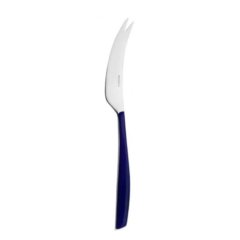 Couteaux À Fromage De Table-BUGATTI GLAMOUR Couteau fromage BLEU MARINE