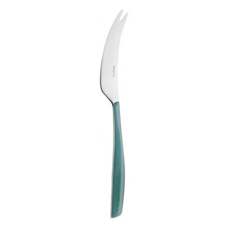 Couteaux À Fromage De Table-BUGATTI GLAMOUR Couteau fromage VERT CELADON
