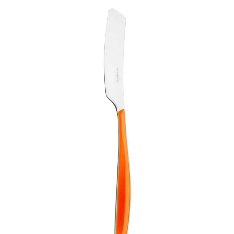 Tartineurs | Couteaux À Fromage De Table-BUGATTI GLAMOUR Grand tartineur Couteau Beurre Fromage italien ORANGE