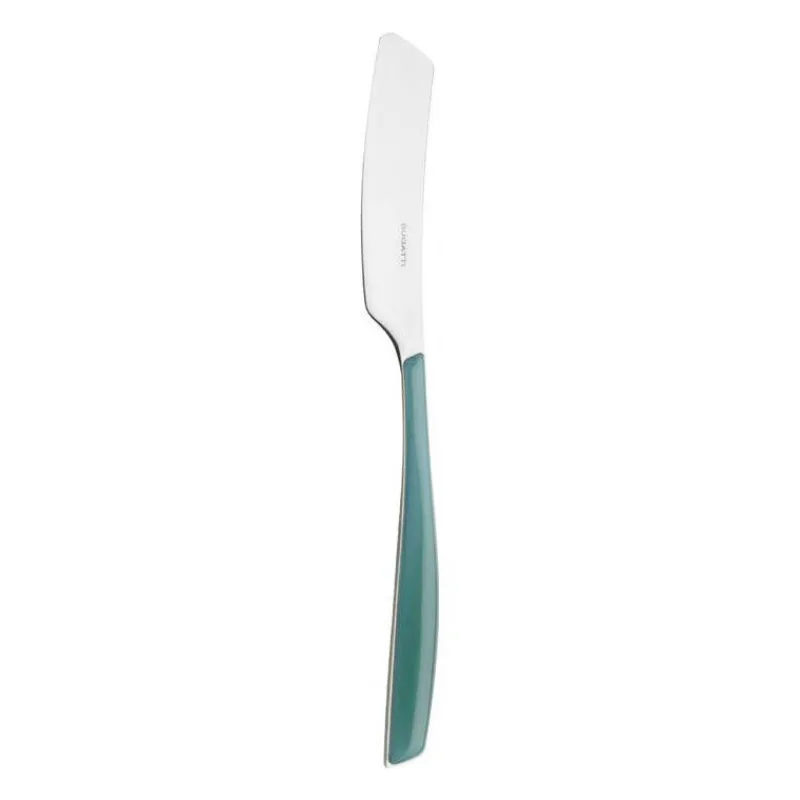 Tartineurs | Couteaux À Fromage De Table-BUGATTI GLAMOUR Grand tartineur Couteau Beurre Fromage italien VERT CELADON