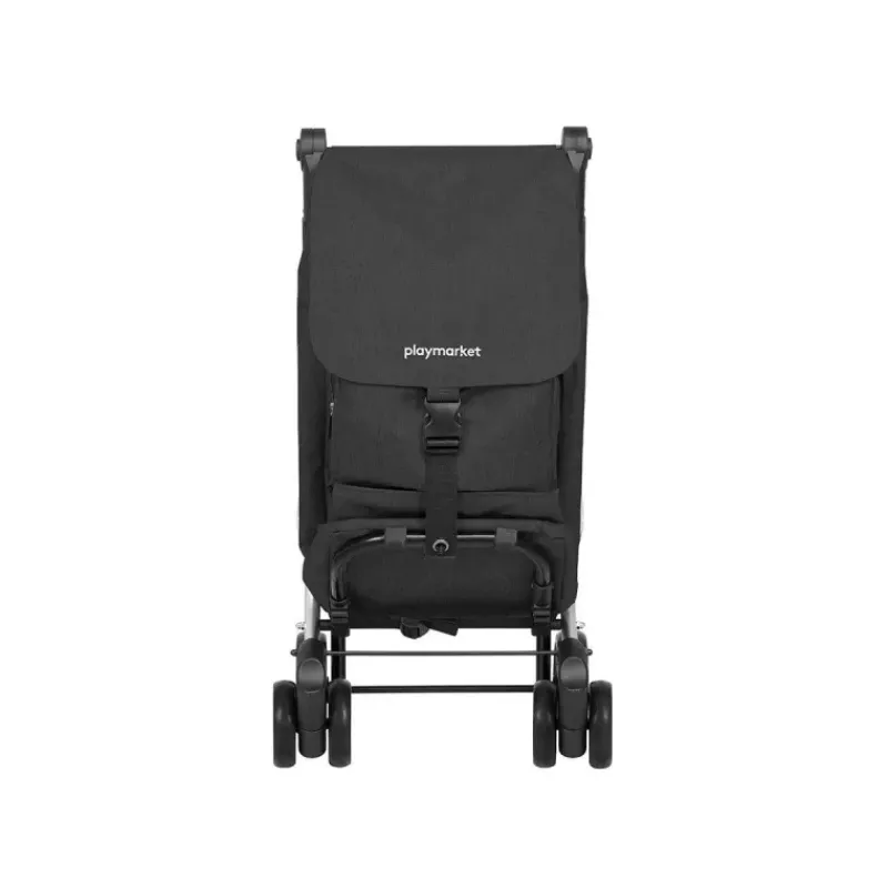 Chariots Et Paniers Isothermes-Playmarket GO LITE Poussette de marché Charriot de courses isotherme 6 roues Noir
