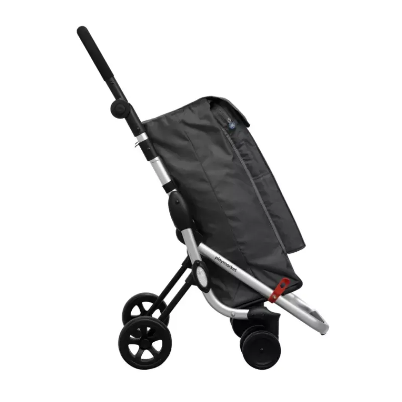 Poussettes De Marché-Playmarket GO UP Original Poussette de marché Chariot de courses 6 roues Gris Anthracite