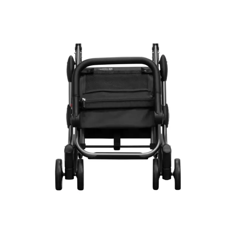 Poussettes De Marché-Playmarket GO UP Premium Poussette de marché Chariot de courses 6 roues Noir Pepper