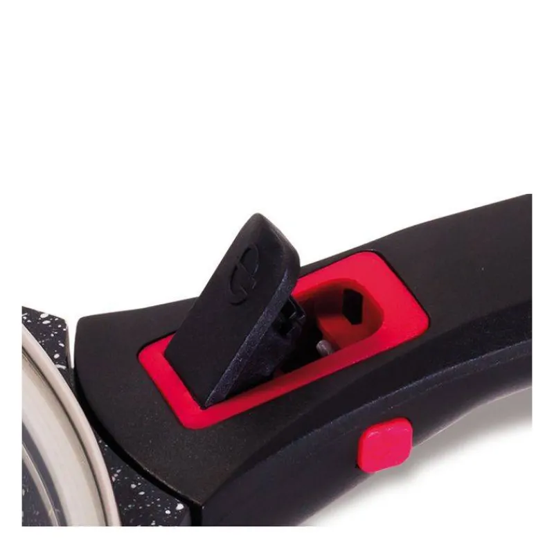 Poêles Professionnelles | Poêles Amovibles-BAUMALU Granit PRO Poêle Fonte Aluminium Aspect Pierre Manche amovible Induction D24