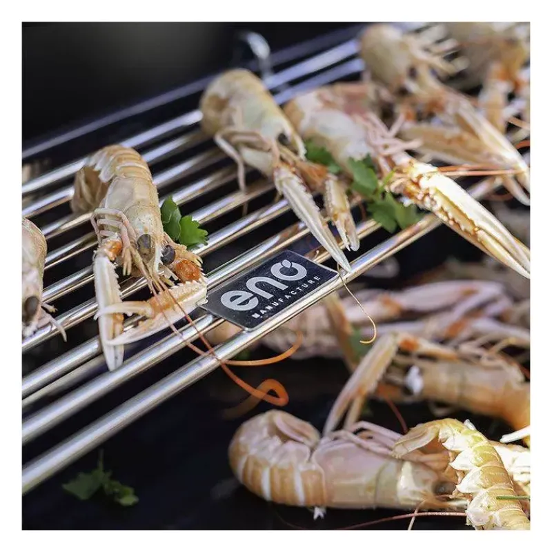 Ustensiles Et Accessoires Bbq Planchas Grills | Plancha Eno-ENO Grille de repos Etagère Inox pour Plancha FUSION 60