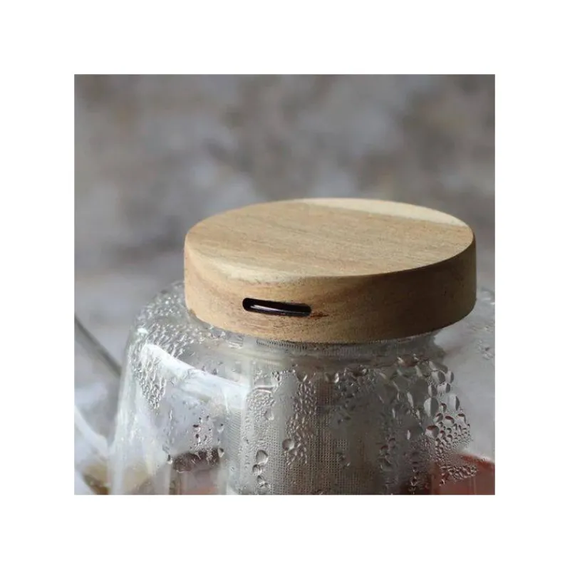 Théières, Cafetières Et Accessoires | Théière En Verre-OGO GUSTAVE Théière en verre borosilicate bouchon bois 1.2 L