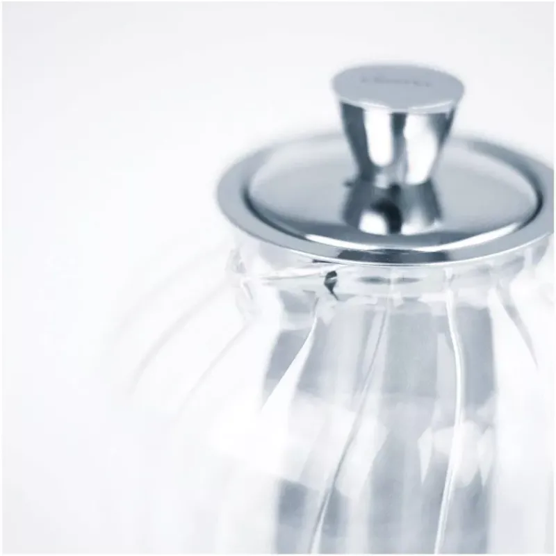 Théières, Cafetières Et Accessoires-CRISTEL GYOKURO Théière en verre borosilicate avec infuseur inox   1.2 l