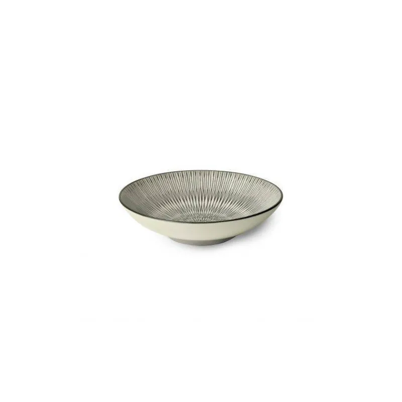 Assiettes Creuses-Mu00e9dard de NOBLAT HYPNOSE Assiette creuse calote salade Pâtes en Grès Médard de NOBLAT D20 SC