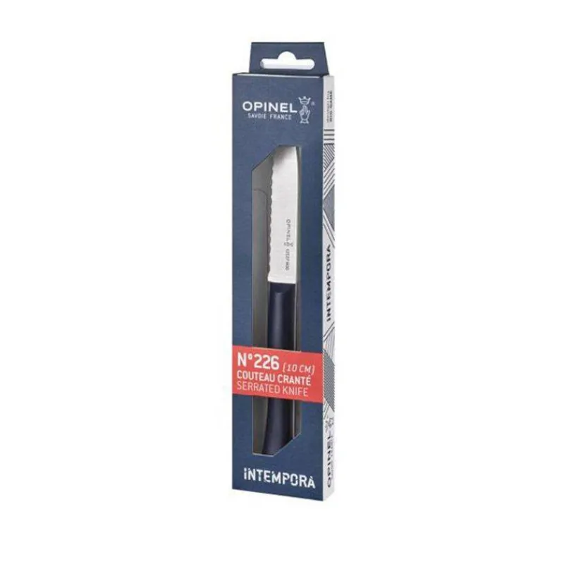Couteaux D'office | Couteaux Acier-OPINEL INTEMPORA N226 Couteau office cranté Lame 10 cm ép 1.5 mm SC
