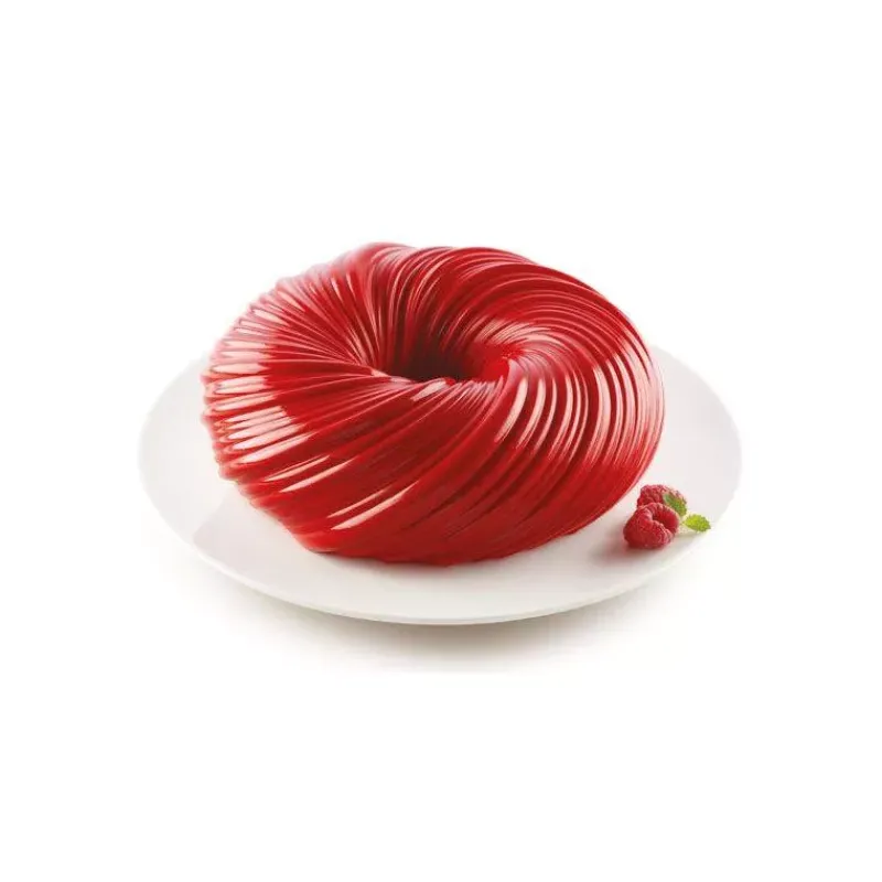 Moules Silikomart | Moules À Gâteaux Silicone-SilikoMart INTRECCIO Moule rond Fils entrelacés 3Design D21 cm SC
