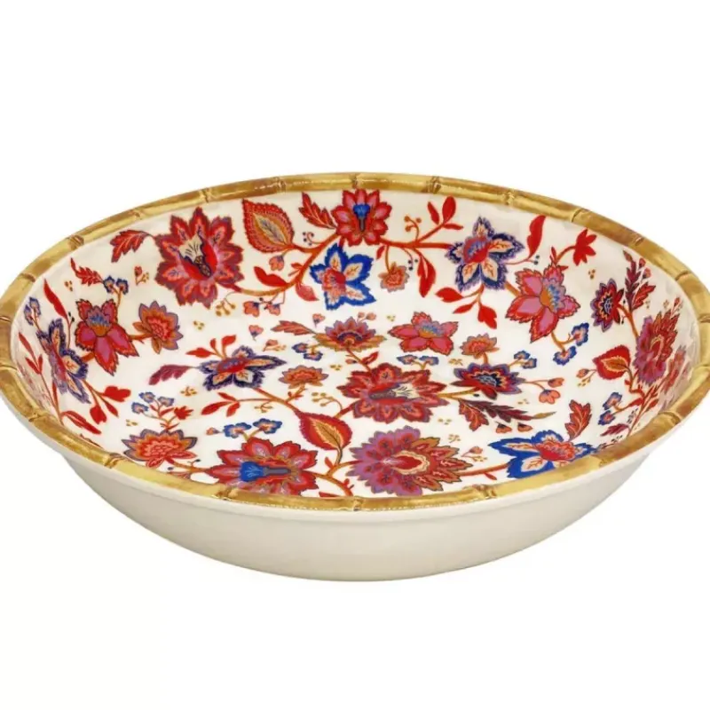 Vaisselle Incassable-Les Jardins de la Comtesse JAIPUR assiette creuse petit saladier en mélamine D23cm