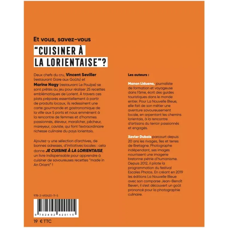 Livres De Cuisine-Easy Life Je Cuisine A La Lorientaise - Livre de recettes et reportages