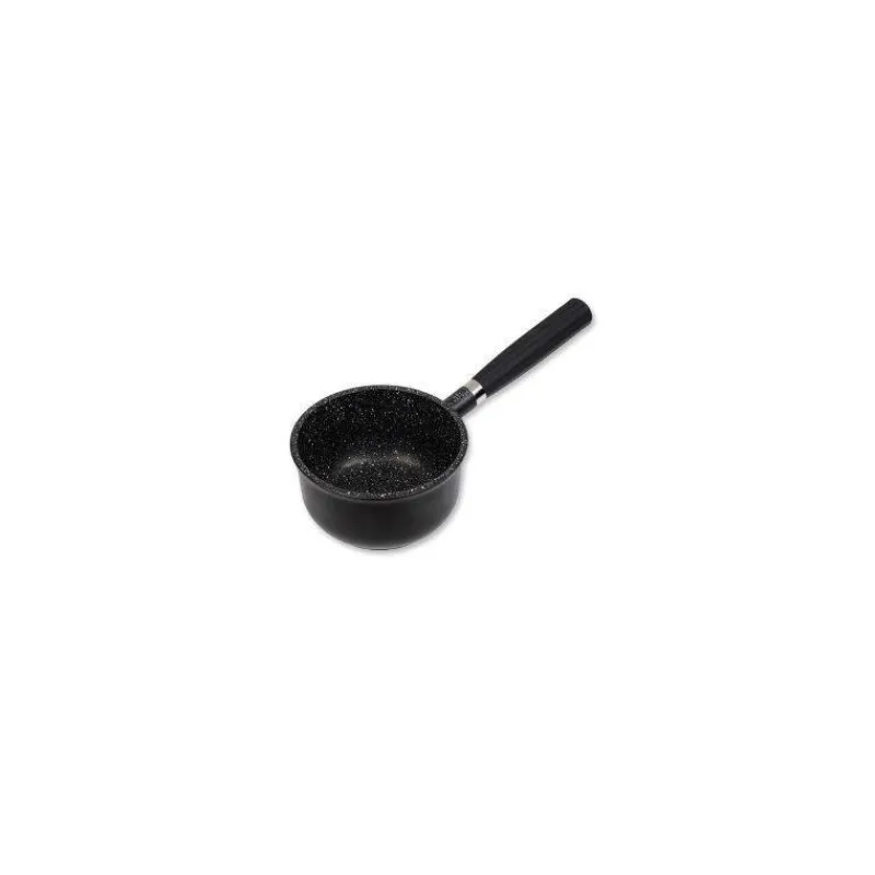 Casseroles En Fonte D'aluminium | Casseroles Amovibles-PENTOLPRESS JULIENNE GRANIT Casserole Induction Amovible en Fonte Aluminium aspect pierre D16