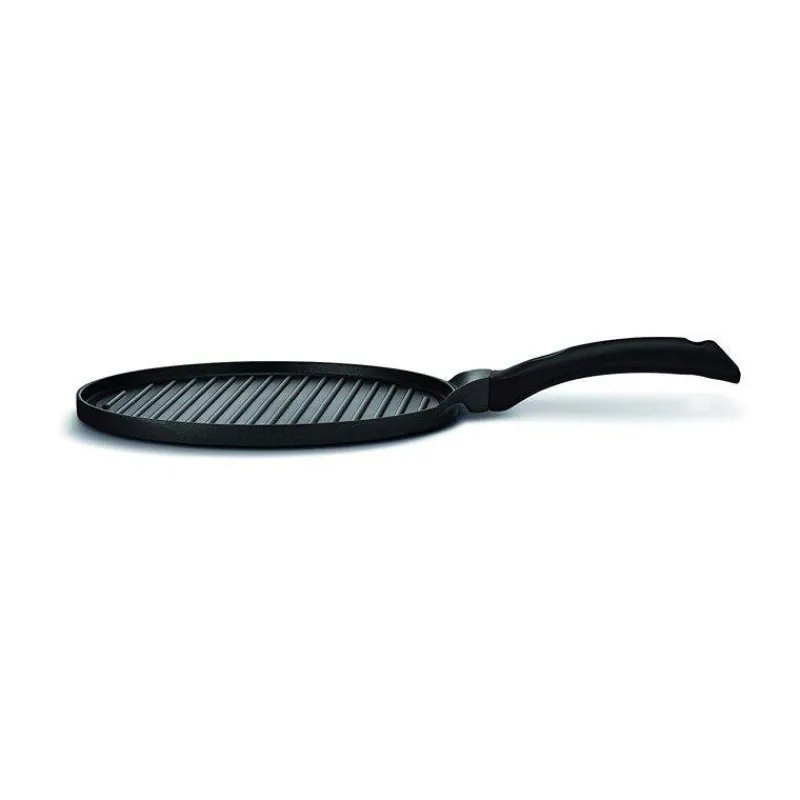Poêles À Griller-BEKA KITCHEN FUN Poêle à griller induction fonte aluminium anti-adhérent D26 SC