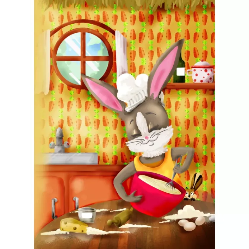 Livres De Cuisine-La Casserolerie Le flan aux carottes de JAVOTTE Livre de recettes illustré pour enfants