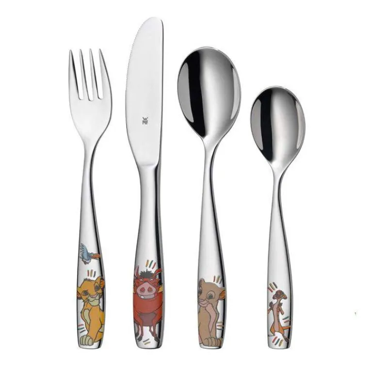 Couverts Pour Enfants-WMF Le Roi Lion Ensemble Couverts Table inox Enfant -
