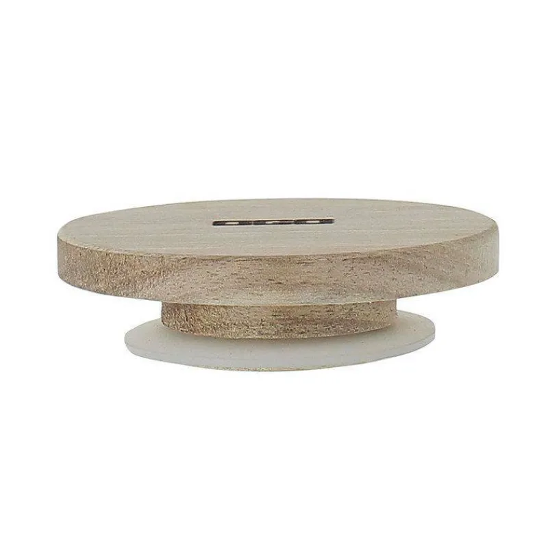 Théières, Cafetières Et Accessoires-OGO LUKE Infuseur à Thé / Tisanière en inox filtre permanent rétractable avec couvercle bois