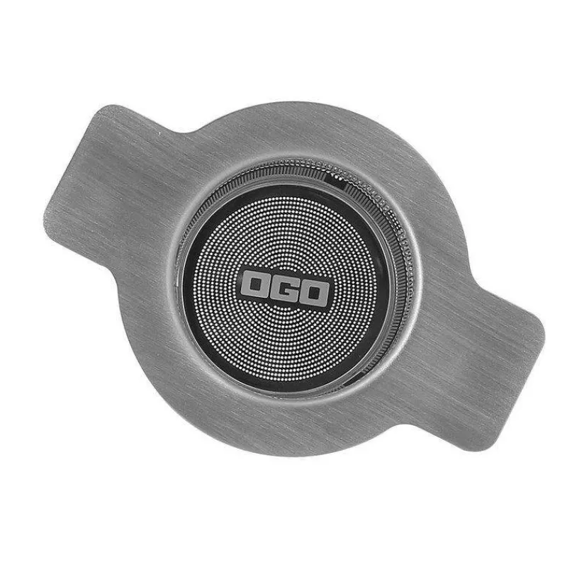 Théières, Cafetières Et Accessoires-OGO LUKE Infuseur à Thé / Tisanière en inox filtre permanent rétractable avec couvercle bois