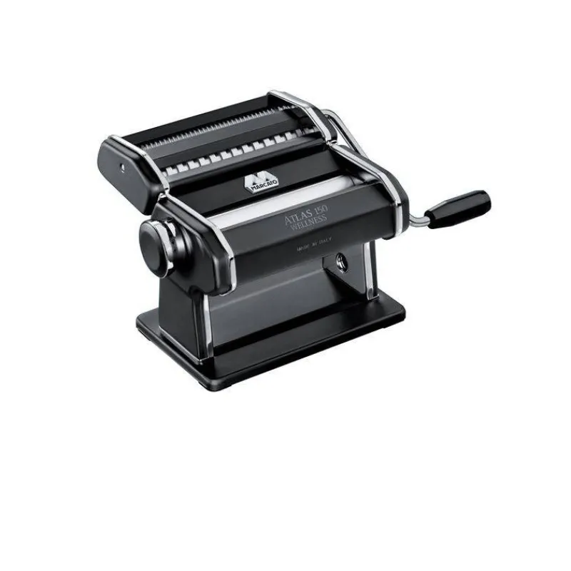 Préparer Les Pâtes-MARCATO Machine à pâtes manuelle ATLAS 150 Noir