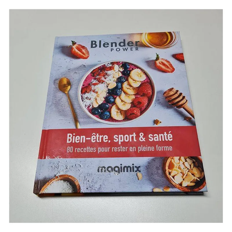 Livres De Cuisine | Pièces Détachées Blender-MAGIMIX Livre de recettes Blender Power Bien être Sport et Santé
