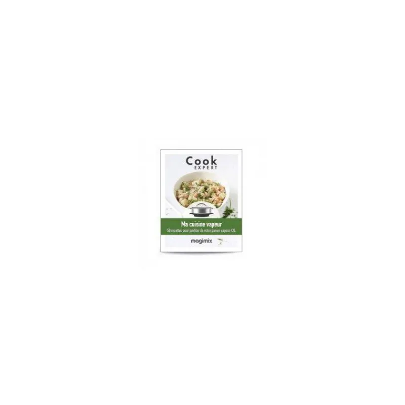 Livres De Cuisine | Cuit-vapeur-MAGIMIX Livre de recettes Ma Cuisine Vapeur pour COOK EXPERT