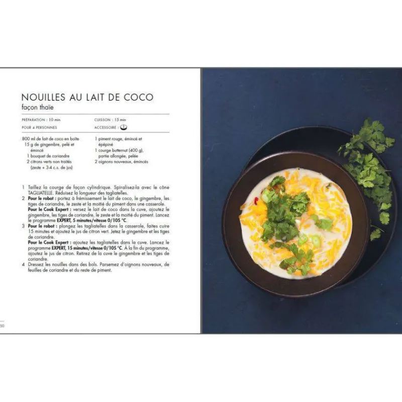 Livres De Cuisine-MAGIMIX Livre de recettes Spaghettis de légumes pour Spiral Expert