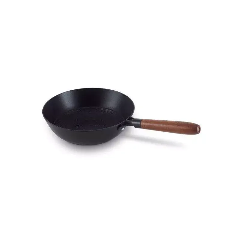 Woks Revêtements Anti-adhérents | Woks En Acier-BEKA MANDALA Wok en fer émaillé revêtement céramique D24