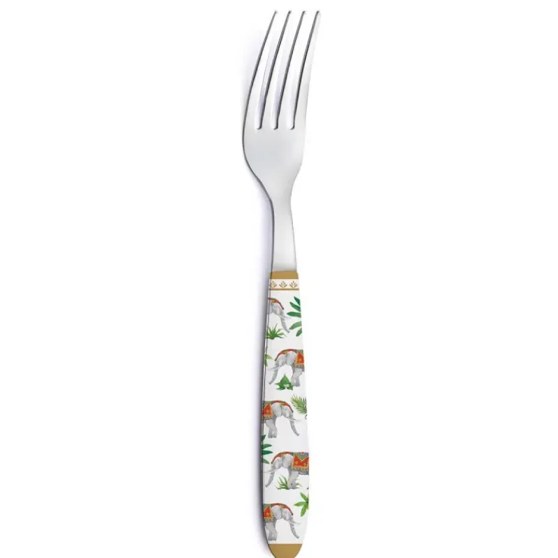 Fourchettes-Easy Life MARAJAH Fourchette de table inox avec poignée décorée EASYLIFE