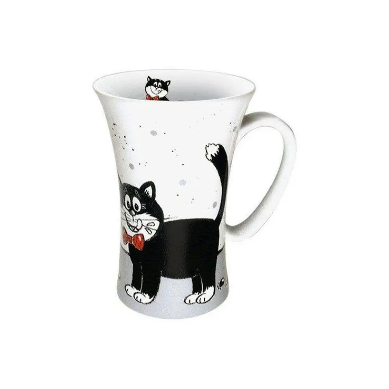 Mugs-KONITZ MEGA MUG Porcelaine Könitz Chat CARLO THE CAT