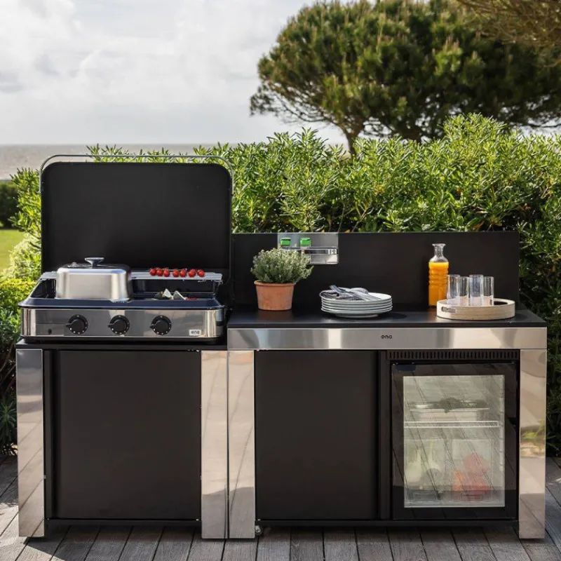 Dessertes Roulantes-ENO Meuble plancha Desserte Mobile Inox Table Acier FELIX 120 x 60