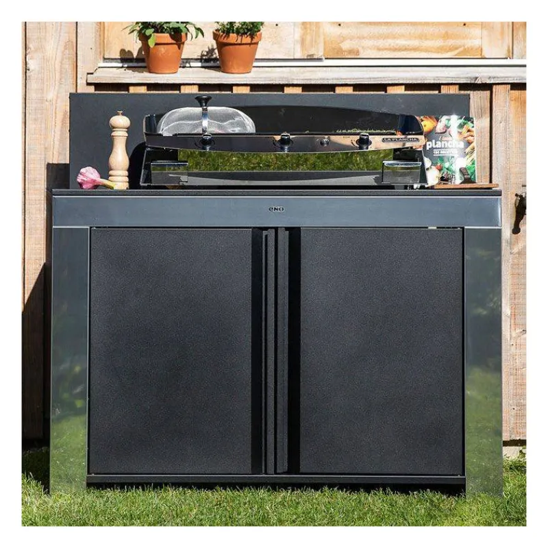 Dessertes Roulantes-ENO Meuble plancha Desserte Mobile Inox Table Acier FELIX 120 x 60