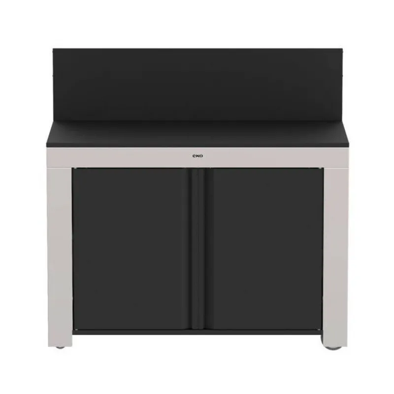 Dessertes Roulantes-ENO Meuble plancha Desserte Mobile Inox Table Acier FELIX 120 x 60