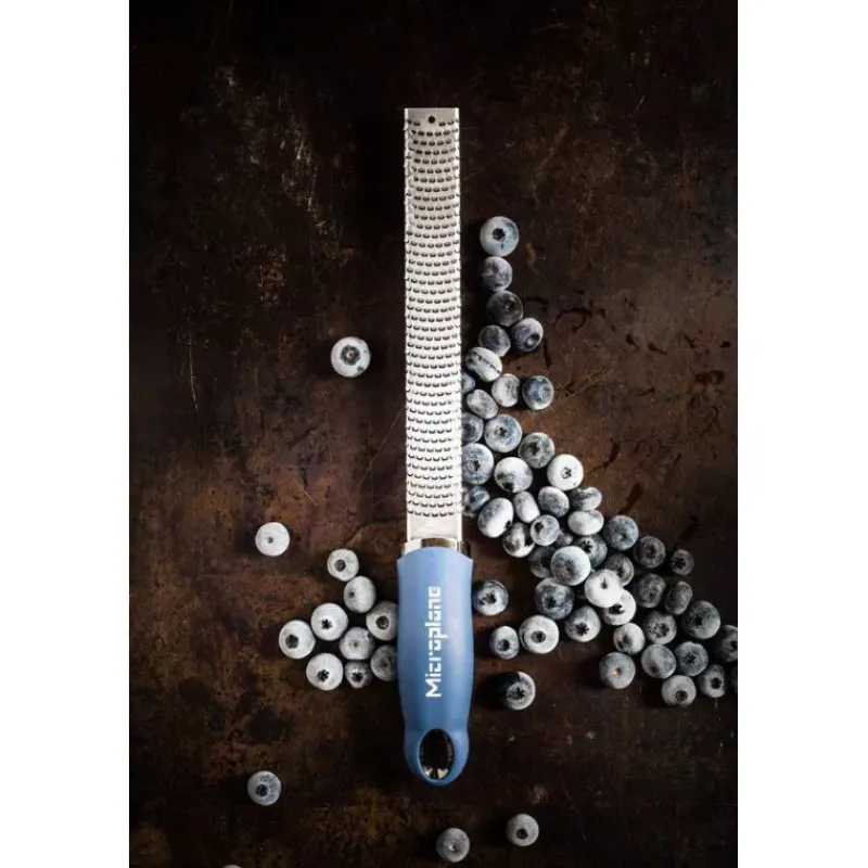 Râper-Microplane Zesteur Râpe Bleu Denim
